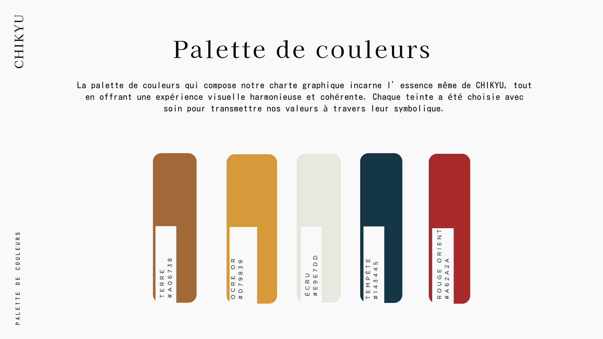 Palette de couleur