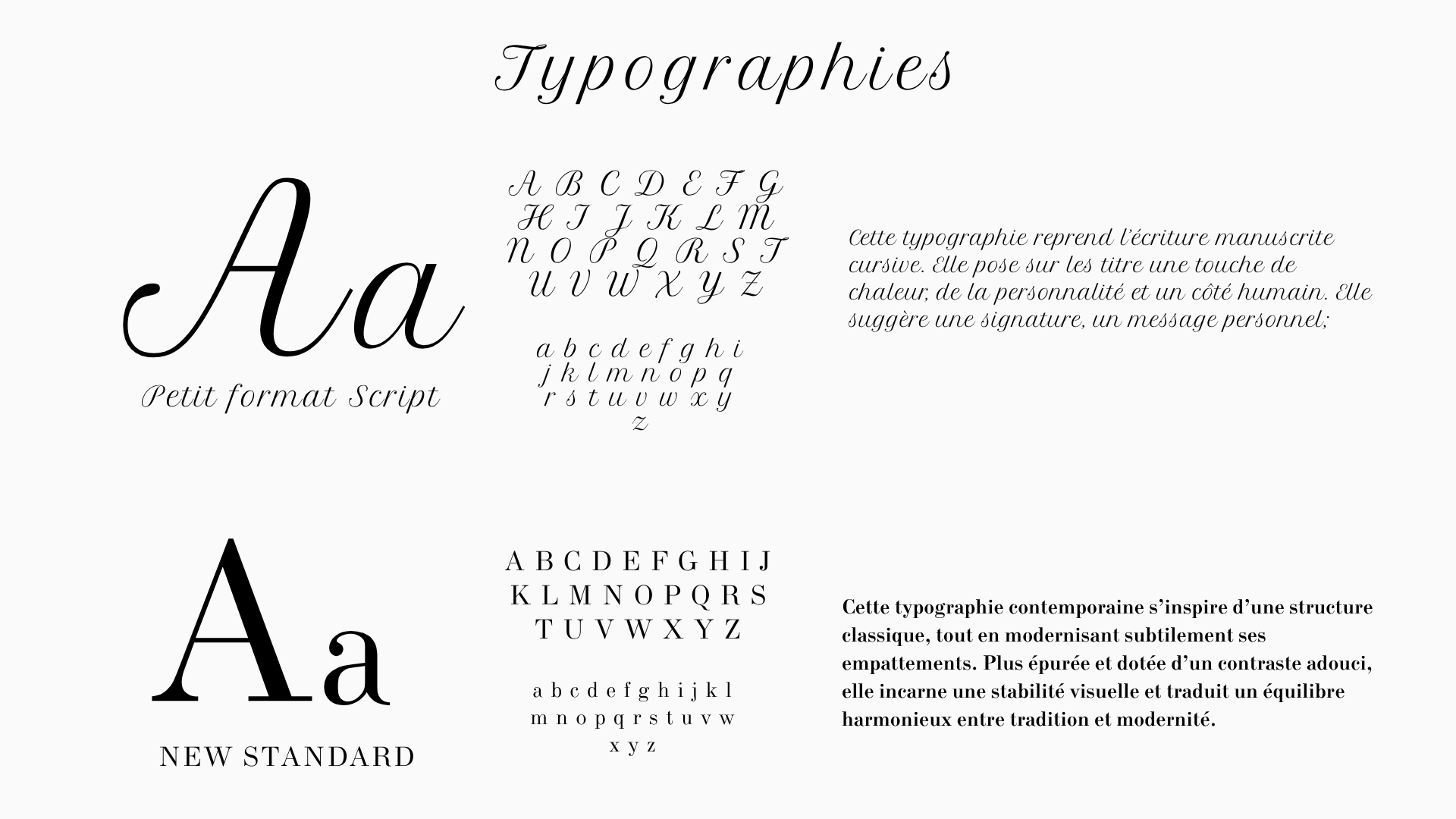 Typographie